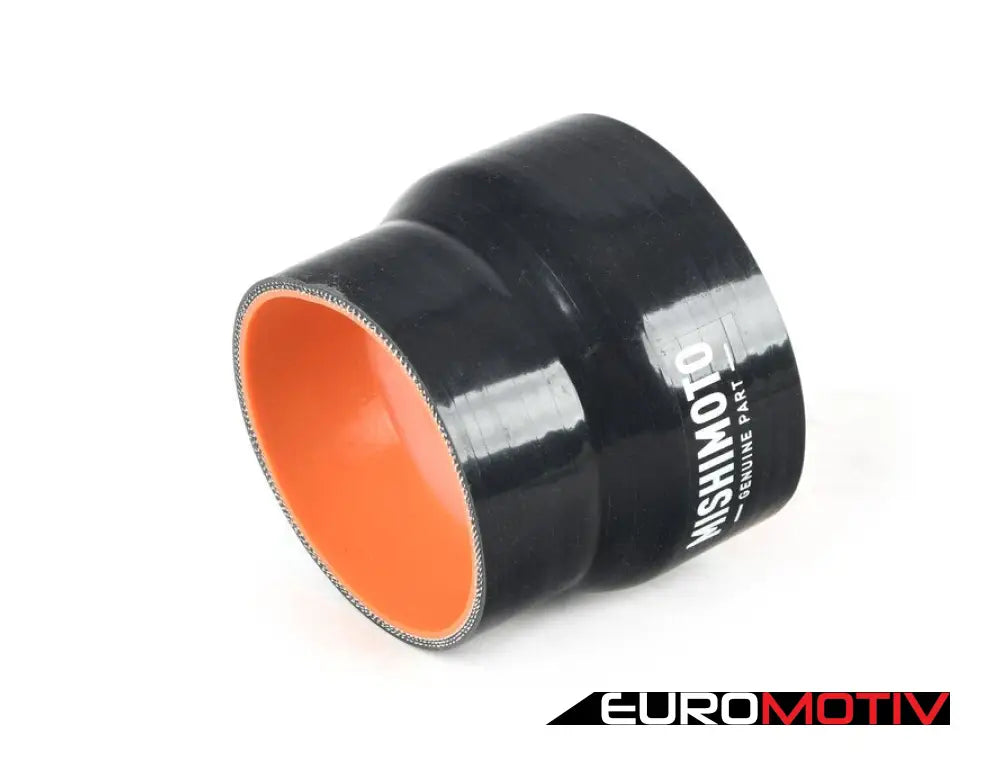 3In. To 3.5In. Silicone Transition Coupler - Black