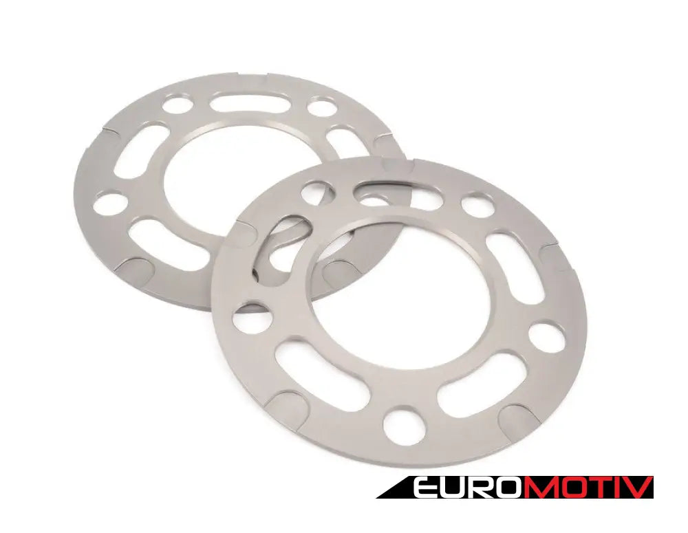 3Mm Wheel Spacers - Silver (Pair)