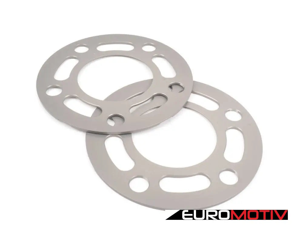 3Mm Wheel Spacers - Silver (Pair)