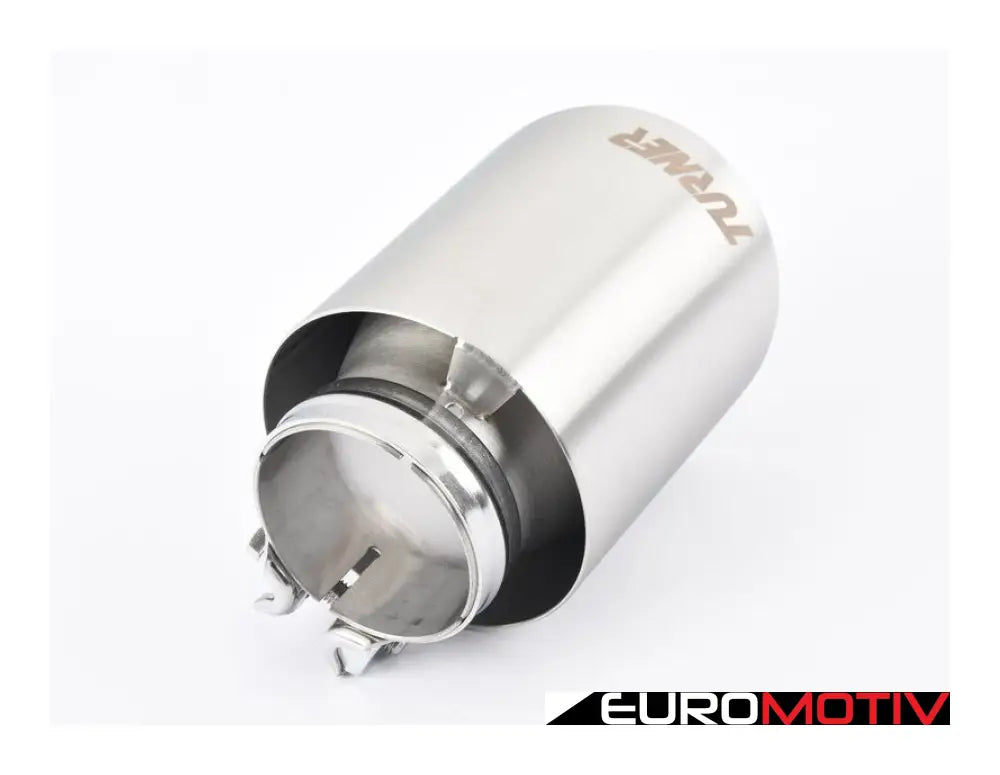 4’ Universal Exhaust Tip W/ Brushed Finish - Priced Each