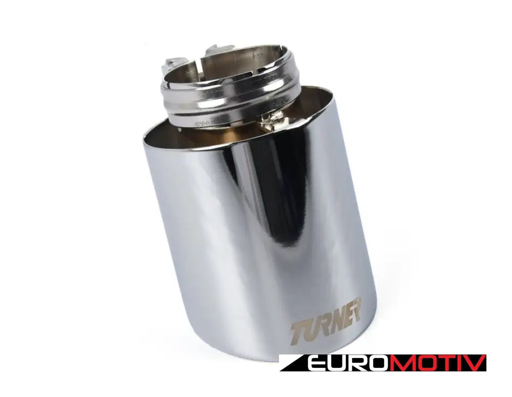 4’ Universal Exhaust Tip W/ Chrome Finish - Priced Each