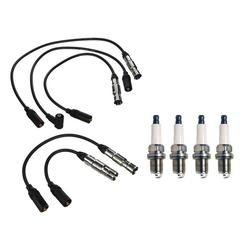 VW Ignition Wire Kit (7mm) (4 Pieces) 101000044AA – Denso