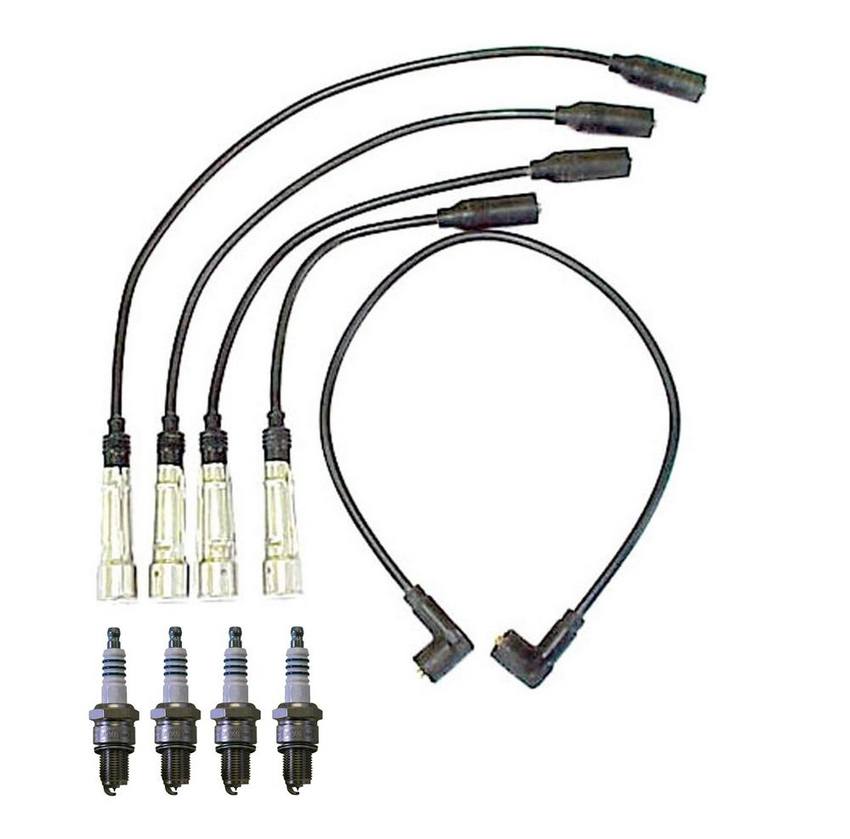 Audi VW Ignition Wire Kit (4 Pieces) 101000036AA – Denso