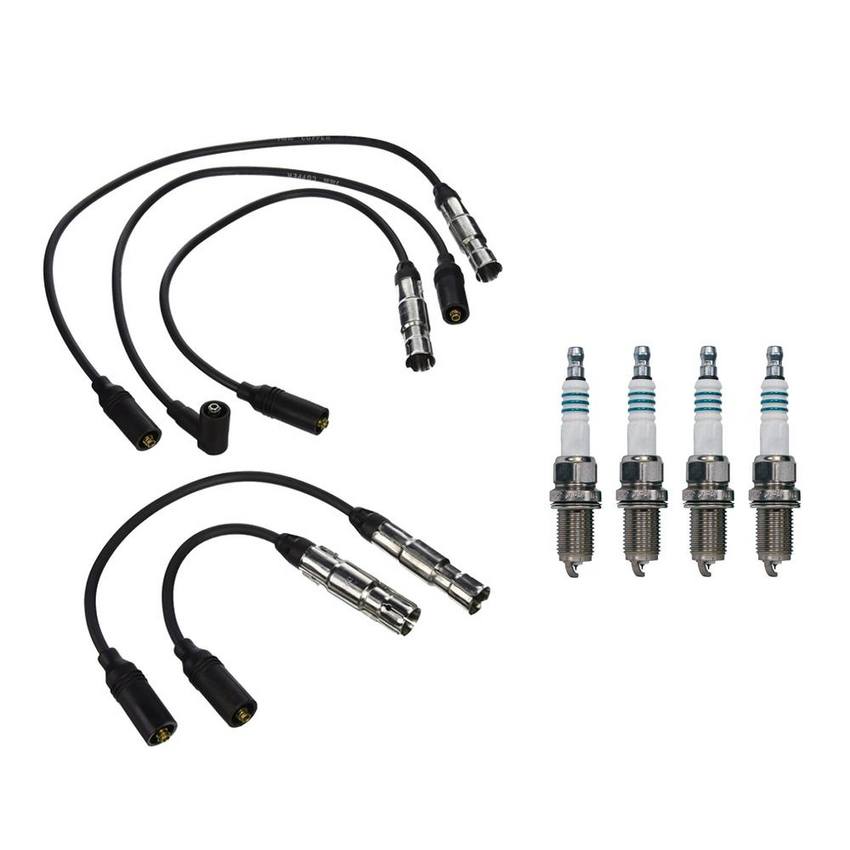 VW Ignition Wire Kit (7mm) (4 Pieces)  101905631G – Denso