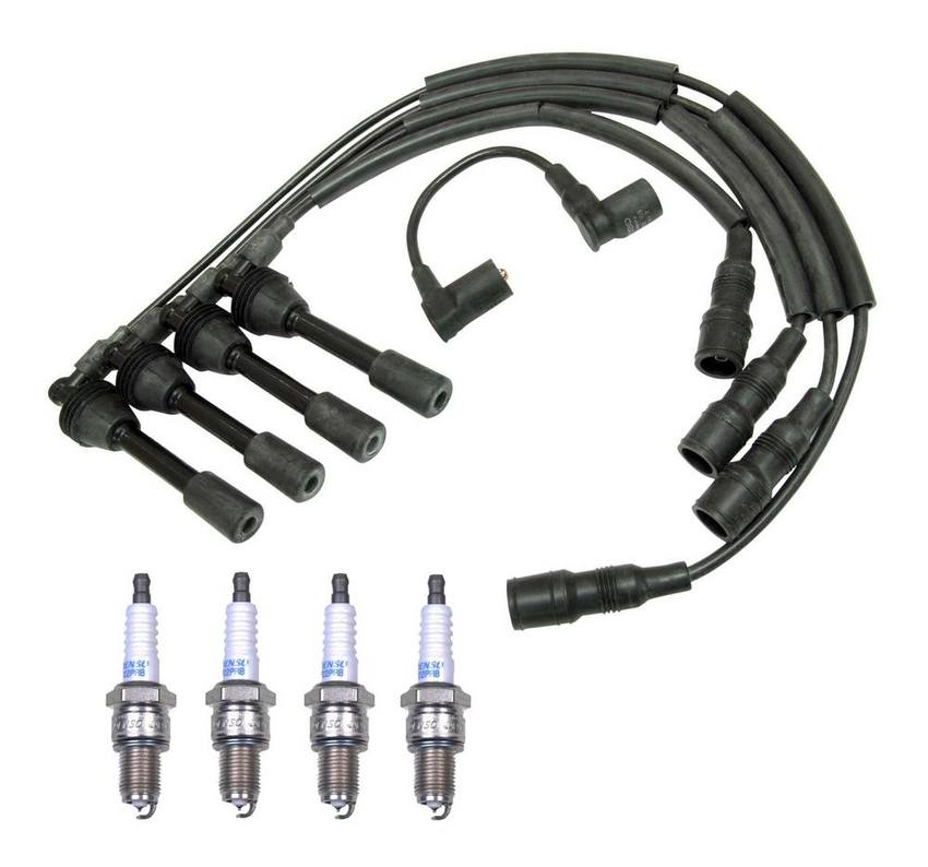 Porsche Ignition Wire Kit (7mm) (4 Pieces) 99917019090 – Denso