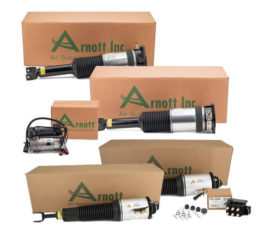 Audi Suspension Strut Assembly Kit – Front and Rear 4F0616013 – Arnott 4006060KIT