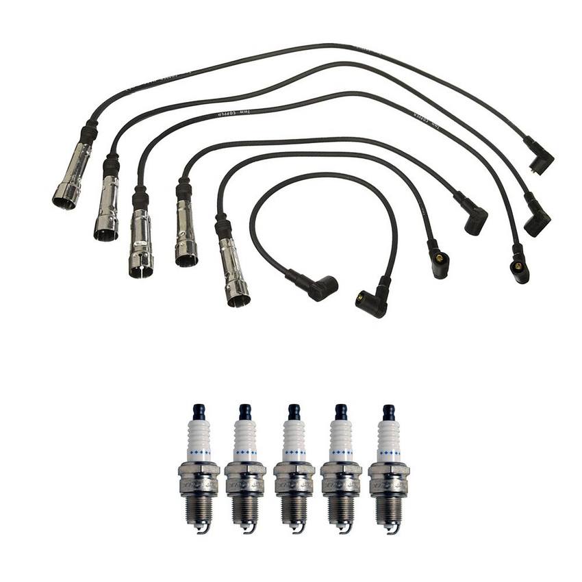 VW Ignition Wire Kit (7mm) (5 Pieces) 99917006290 – Denso