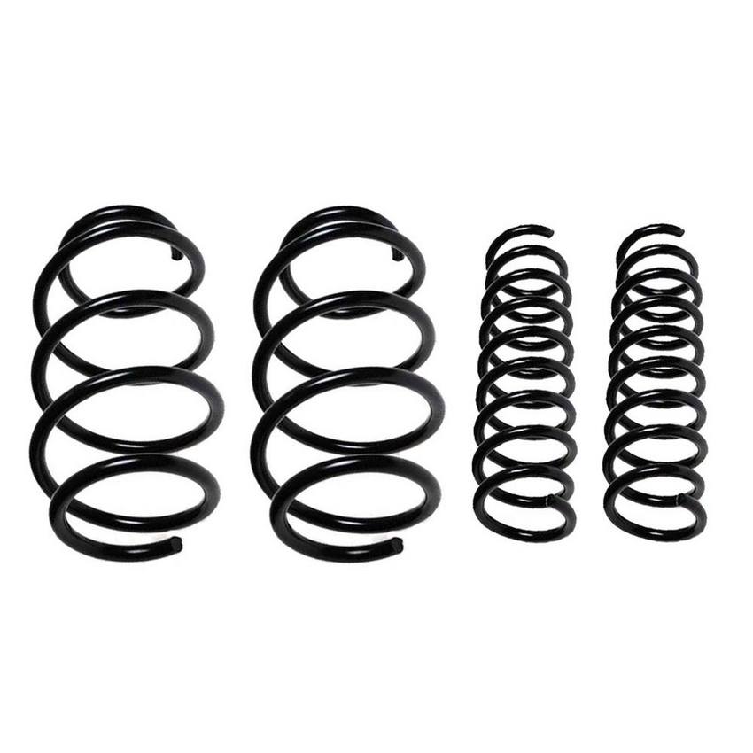 BMW Coil Spring Kit – Front Standard and Rear Heavy Duty (without Mtech) 31331091901 – Lesjofors 4006733KIT