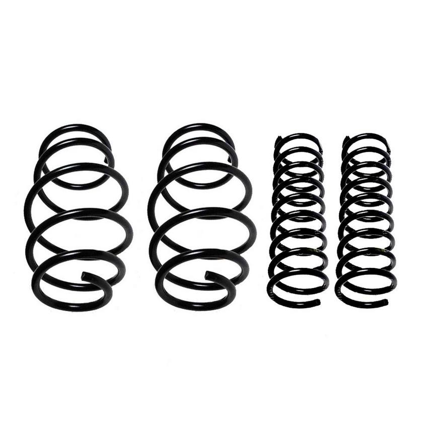 BMW Coil Spring Kit – Front and Rear Front Standard and Rear Heavy Duty 31331091535 – Lesjofors 4006817KIT