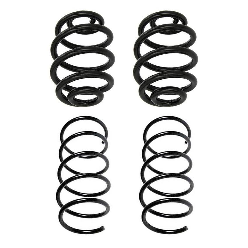 BMW Coil Spring Kit – Front and Rear (Standard Springs) 33539070580 – Lesjofors 4006844KIT