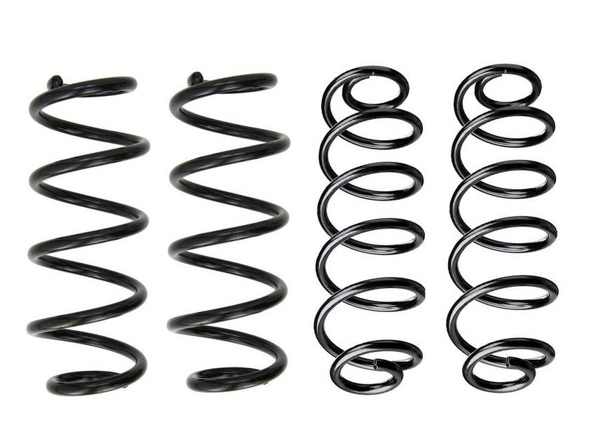 Audi Coil Spring Kit – Front and Rear (without Sport Suspension) 8K0511115DG – Lesjofors 4006871KIT