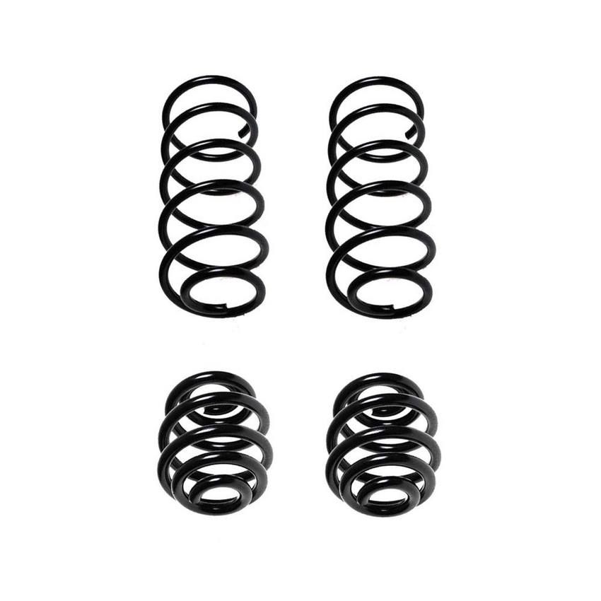 Audi Coil Spring Kit – Front and Rear (without Sports Suspension) 1J0511115DD – Lesjofors 4006872KIT