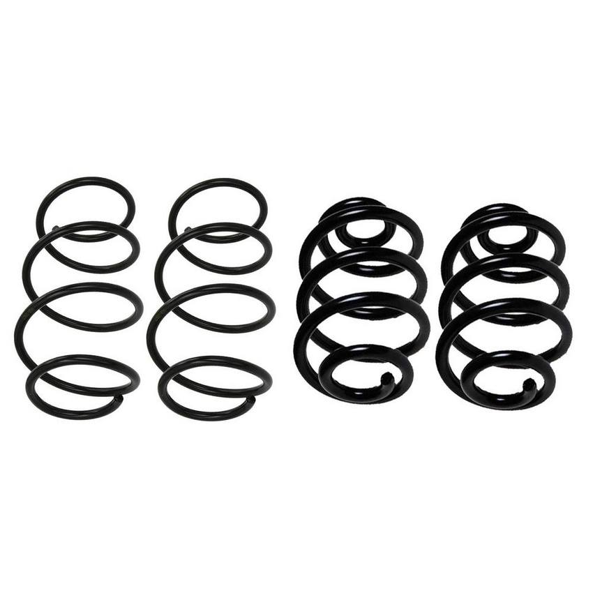 BMW Coil Spring Kit – Front and Rear (without Sport Suspension) 33536756976 – Lesjofors 4006889KIT