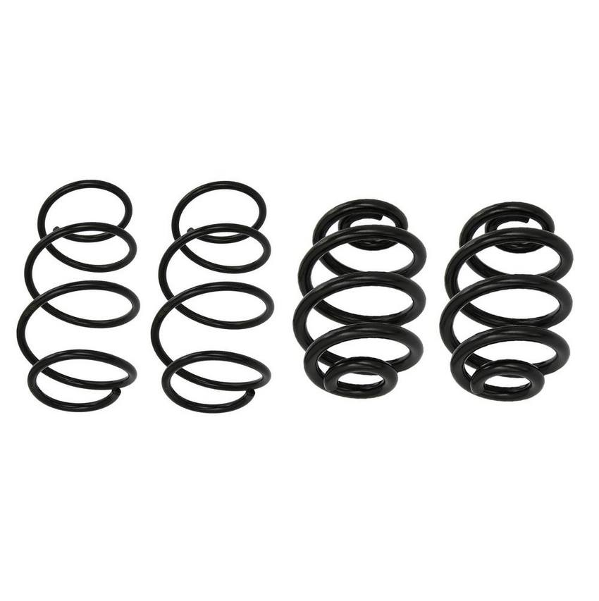 BMW Coil Spring Kit – Front Standard and Rear Heavy Duty (without Sport Suspension) 31331093068 – Lesjofors 4006902KIT