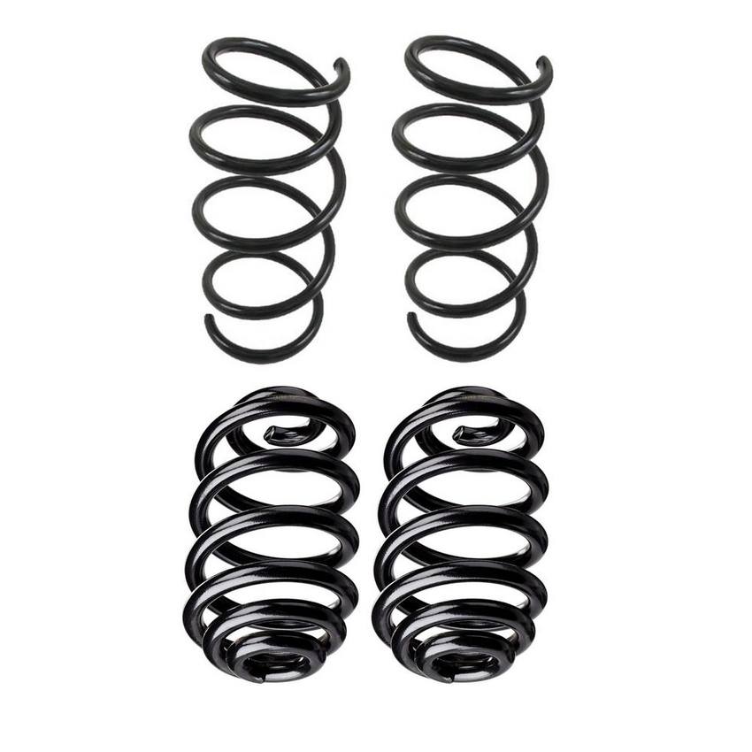 BMW Coil Spring Kit – Front Standard and Rear Heavy Duty 33533413185 – Lesjofors 4006921KIT