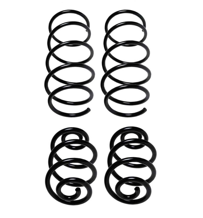 BMW Coil Spring Kit – Front and Rear (Standard Springs) 33539059276 – Lesjofors 4007068KIT