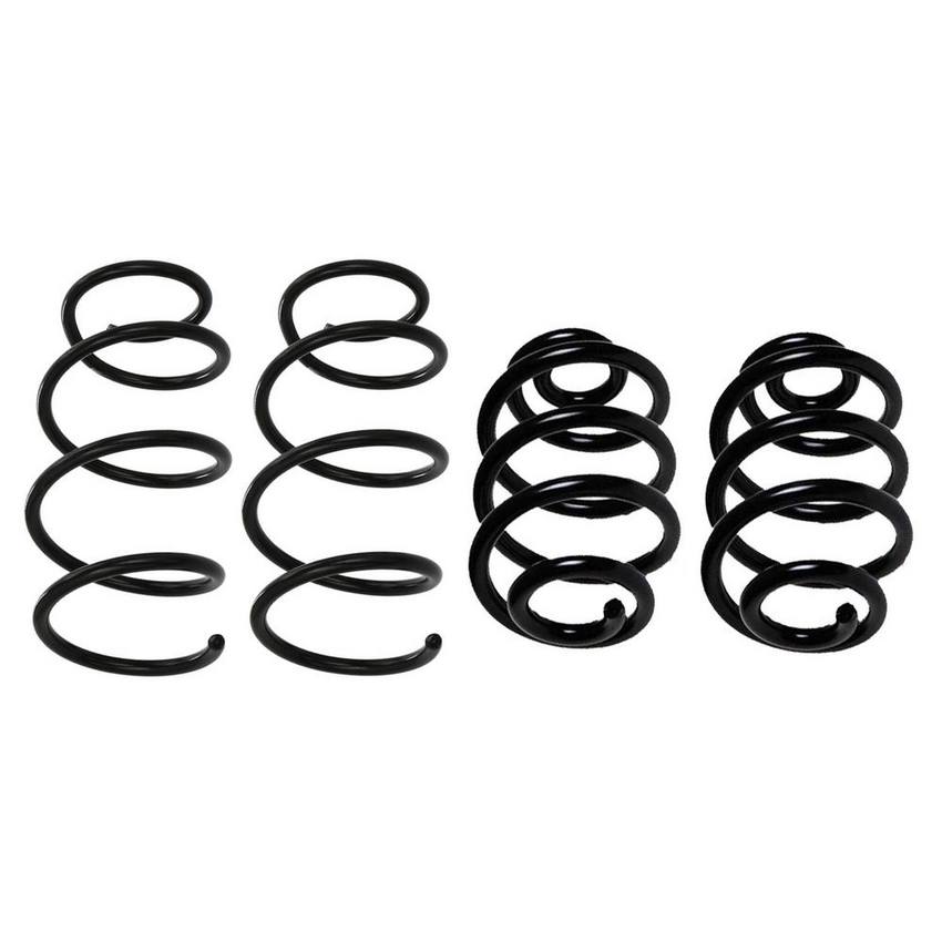 BMW Coil Spring Kit – Front and Rear (without Sport Suspension) 33536756976 – Lesjofors 4007072KIT