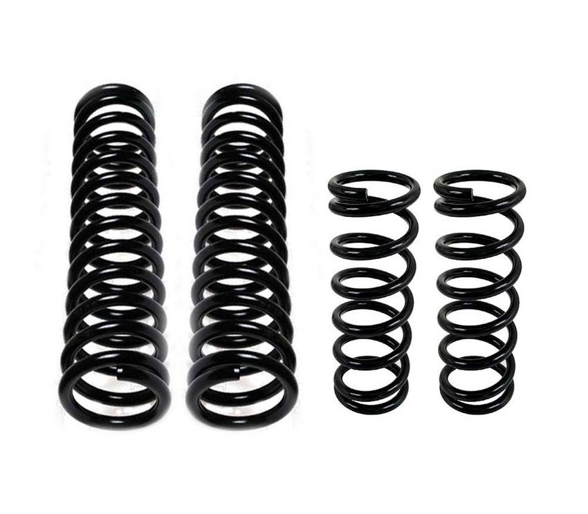 Mercedes Coil Spring Kit – Front Standard and Rear Heavy Duty 1233212704 – Lesjofors 4007114KIT