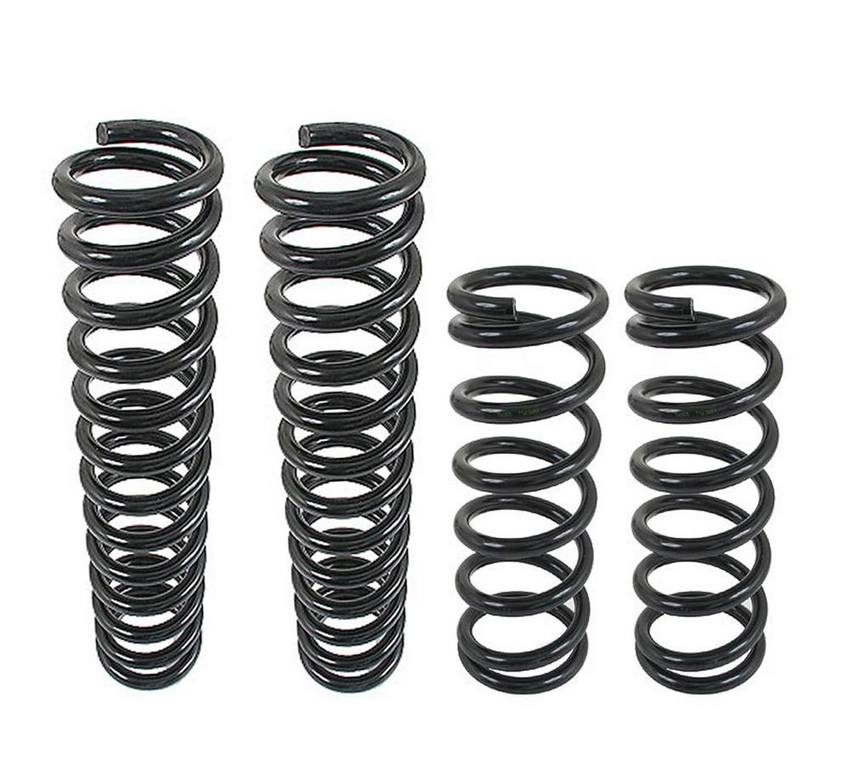 Mercedes Coil Spring Kit – Front Standard and Rear Heavy Duty 1233213604 – Lesjofors 4007147KIT