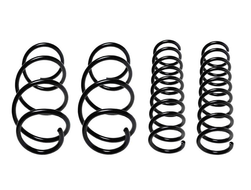 BMW Coil Spring Kit – Front and Rear (with Standard Springs) (without Mtech) 33531093634 – Lesjofors 4007156KIT