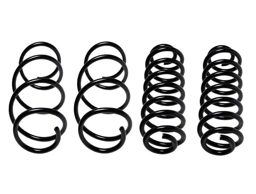 BMW Coil Spring Kit – Front and Rear (with Standard Springs) (without Mtech) 31331096184 – Lesjofors 4007171KIT