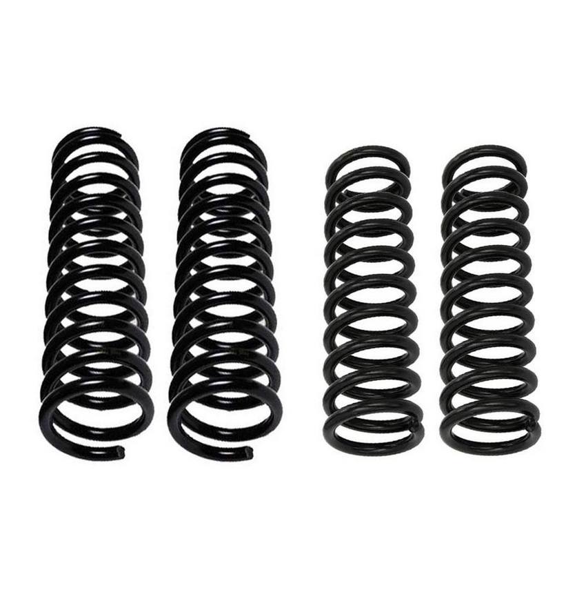 Mercedes Coil Spring Kit – Front and Rear (without Leveling Control) (with Standard Springs) 2013242504 – Lesjofors 4007183KIT