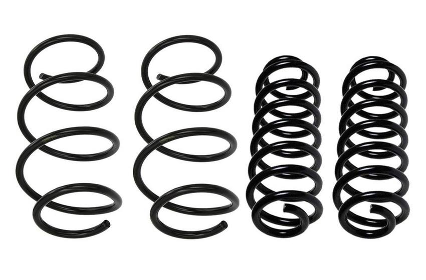 BMW Coil Spring Kit – Front and Rear (with Standard Springs) (without Mtech) 31331093070 – Lesjofors 4007204KIT