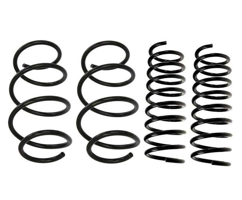 BMW Coil Spring Kit – Front Standard and Rear Heavy Duty (without Mtech) 31331093070 – Lesjofors 4007210KIT