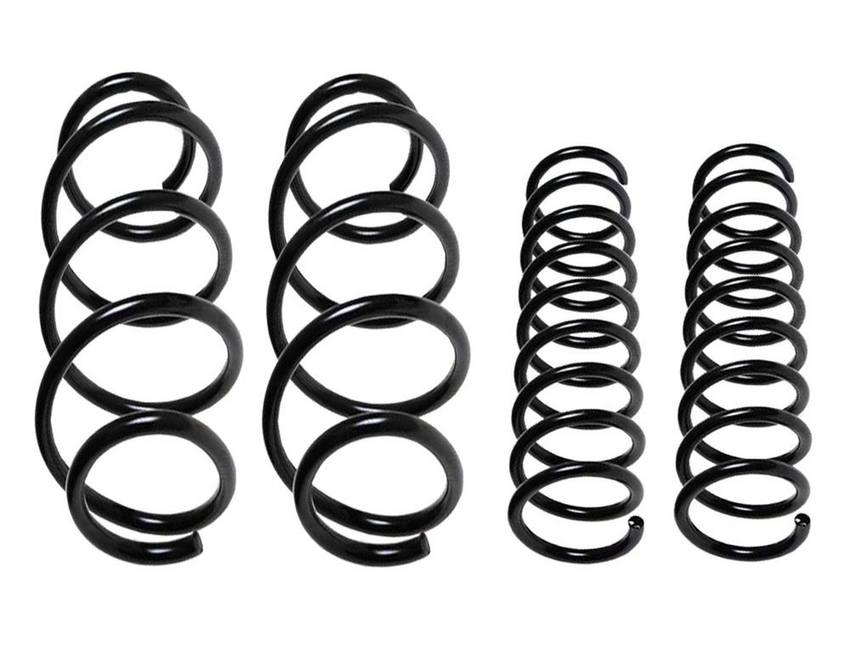 BMW Coil Spring Kit – Front and Rear (with Standard Springs) (without Mtech) 33531093634 – Lesjofors 4007217KIT