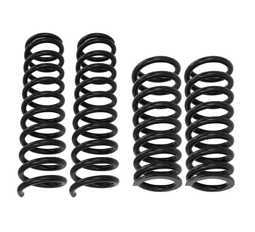 Mercedes Coil Spring Kit – Front and Rear (with Leveling Control) 140321240428 – Lesjofors 4007225KIT