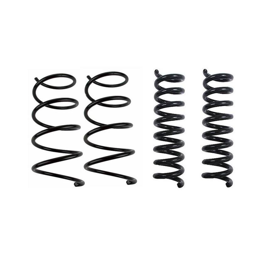 Mercedes Coil Spring Kit – Front and Rear (without Sport Suspension) 2103243604 – Lesjofors 4007330KIT