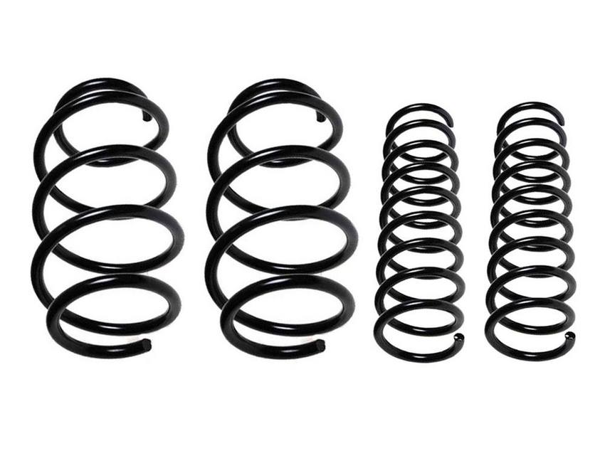 BMW Coil Spring Kit – Front and Rear (with Standard Springs) (without Mtech) 33531093634 – Lesjofors 4007511KIT