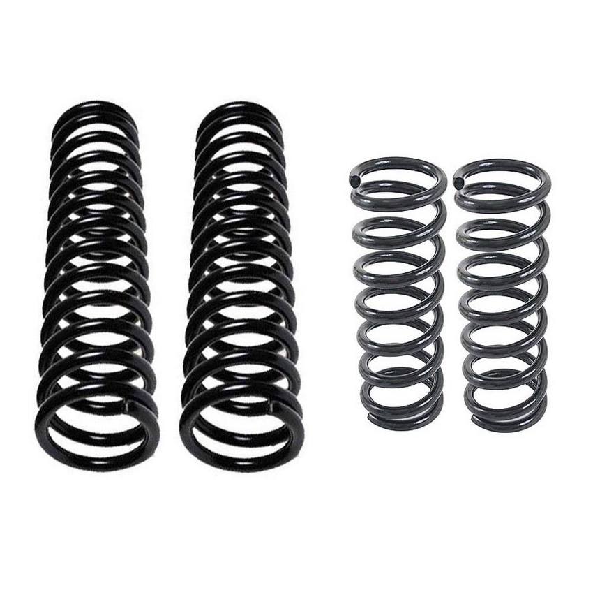 Mercedes Coil Spring Kit – Front and Rear Front Standard and Rear Heavy Duty 1233213904 – Lesjofors 4007512KIT