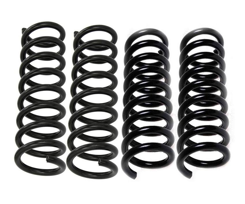 Mercedes Coil Spring Kit – Front Standard and Rear Heavy Duty 2023211904 – Lesjofors 4007528KIT