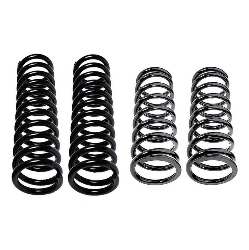 Mercedes Coil Spring Kit – Front and Rear (with Standard Springs) 1263211604 – Lesjofors 4007547KIT