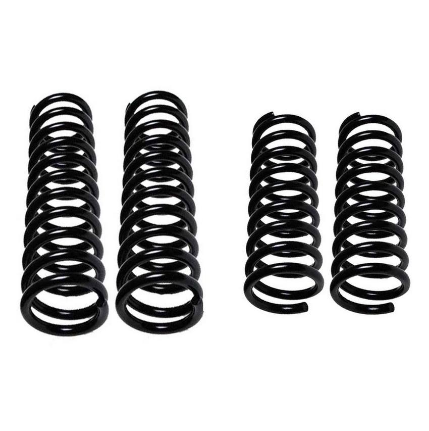 Mercedes Coil Spring Kit – Front and Rear Front Standard and Rear Heavy Duty 1263211604 – Lesjofors 4007557KIT