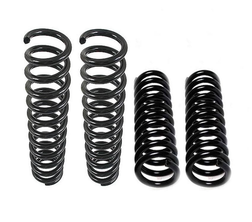 Mercedes Coil Spring Kit – Front and Rear (with Heavy Duty Springs) (without Leveling Control) 1243241204 – Lesjofors 4007591KIT