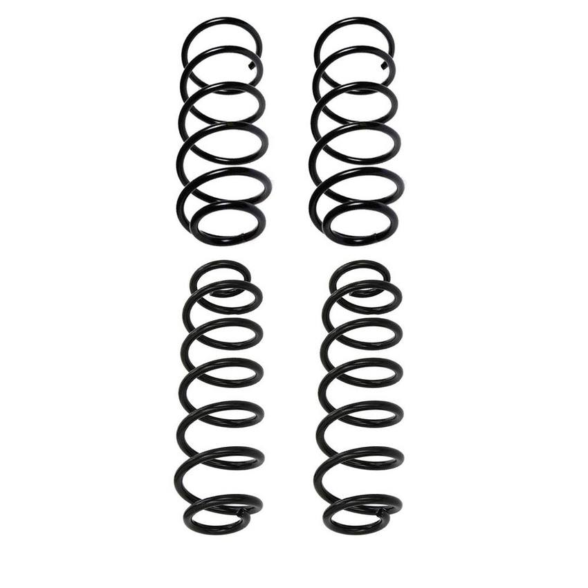 VW Coil Spring Kit – Front and Rear (Standard Springs) 1J0511115AM – Lesjofors 4008662KIT