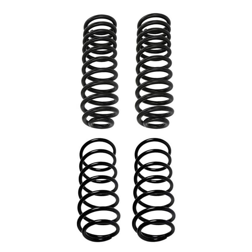 VW Coil Spring Kit – Front Standard and Rear Heavy Duty 191411105P – Lesjofors 4008668KIT