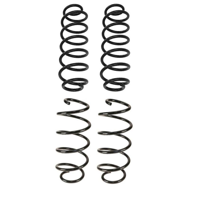 VW Coil Spring Kit – Front and Rear (without Heavy Duty) 1J0511115AK – Lesjofors 4008669KIT