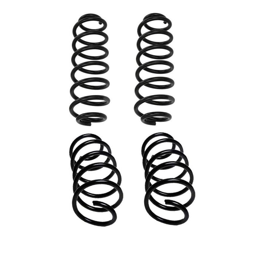 VW Coil Spring Kit – Front and Rear (without Sport Suspension) 3C0411105C – Lesjofors 4009003KIT