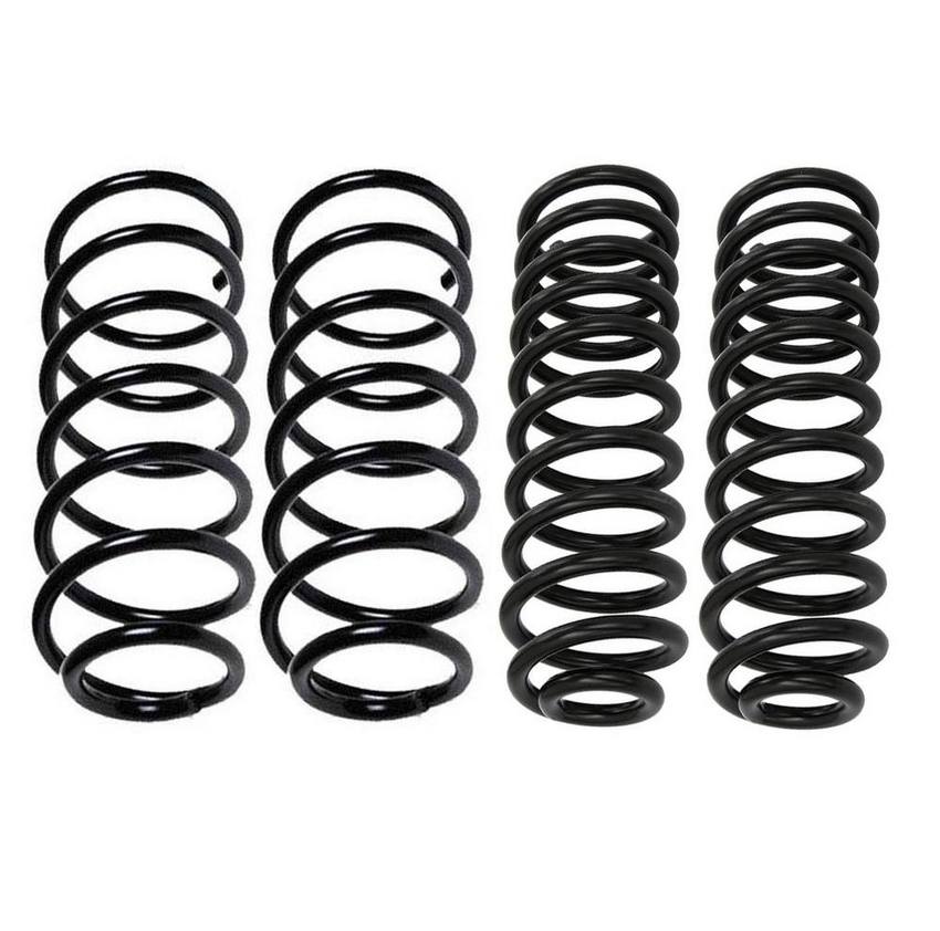 VW Coil Spring Kit – Front and Rear Front Standard and Rear Heavy Duty 357411105AB – Lesjofors 4009089KIT