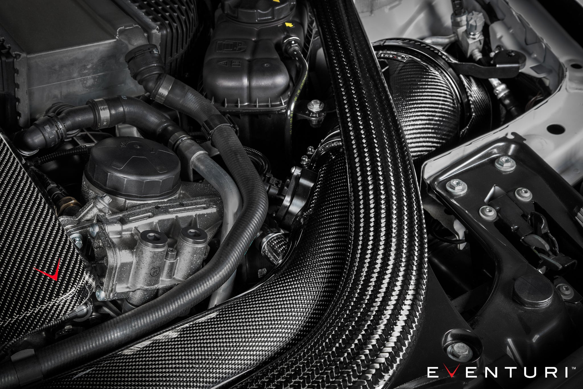 Eventuri BMW F87 M2 Competition / M2 CS S55 Black Carbon Intake System