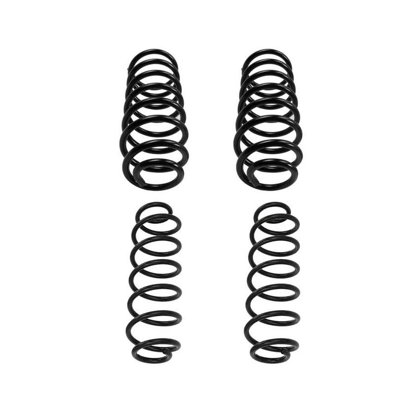 VW Coil Spring Kit – Front and Rear (Standard Springs) 1J0511115AK – Lesjofors 4013586KIT