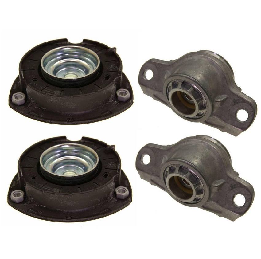 Audi VW Suspension Strut Mount Kit – Front and Rear – Sachs 4014748KIT