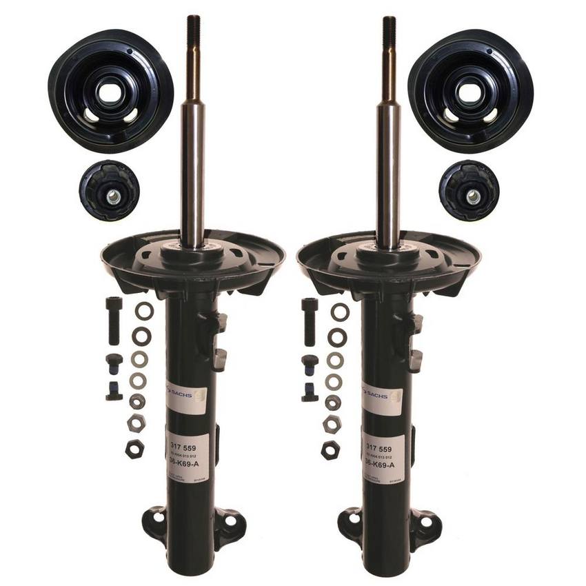 Mercedes Suspension Strut Assembly Kit – Front – Sachs 4015198KIT