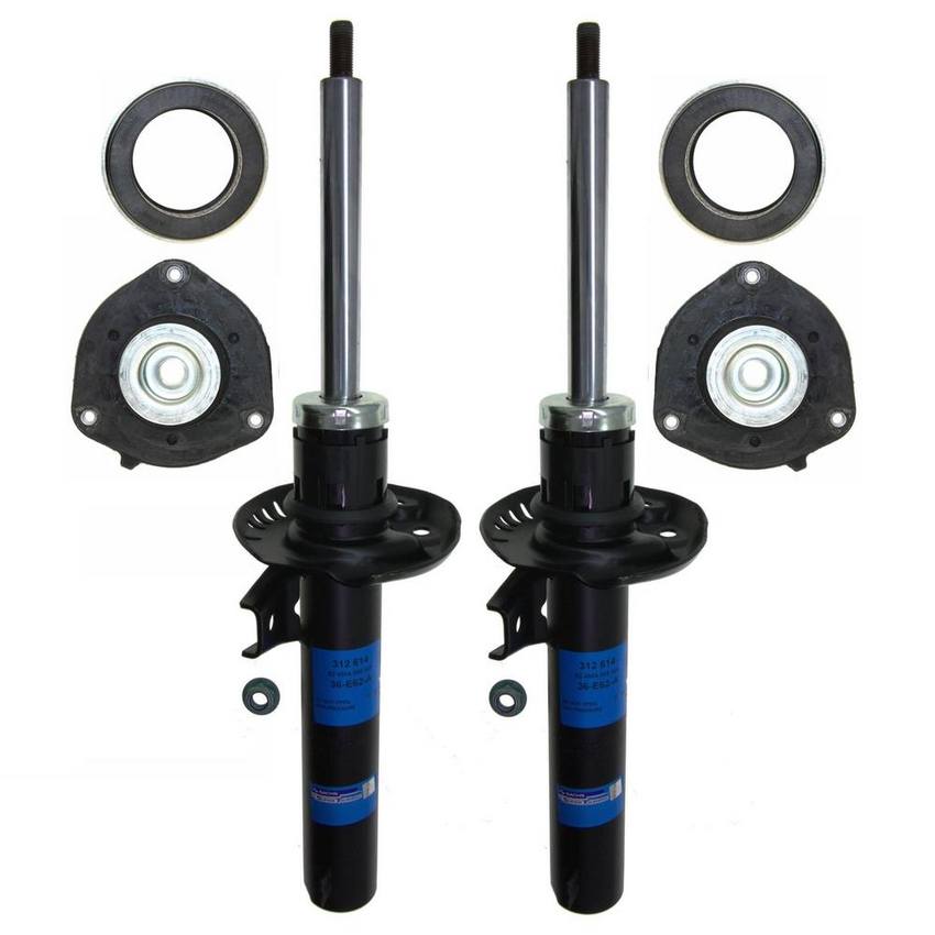 VW Suspension Strut Assembly Kit – Front (With Standard Suspension) 1T0413031GG – Sachs 4015255KIT