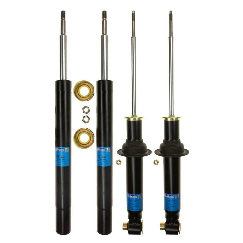 BMW Suspension Strut and Shock Absorber Assembly Kit – Front and Rear 33521092278 – Sachs 4015380KIT