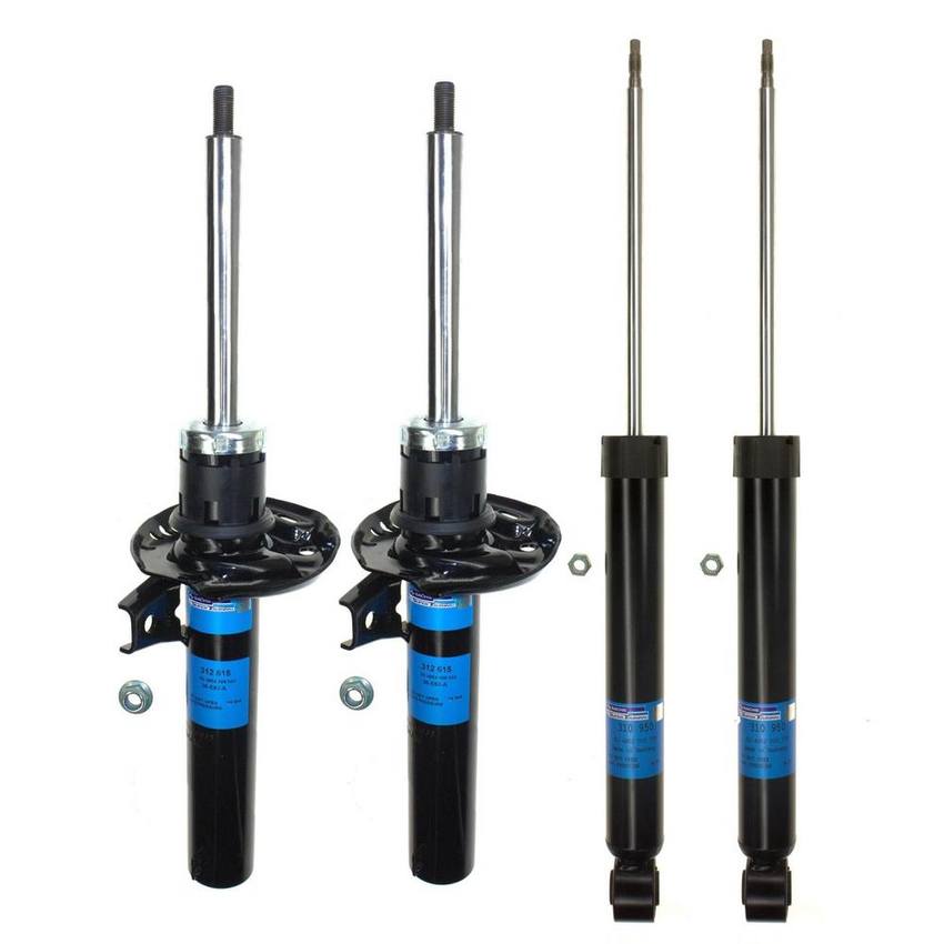 VW Suspension Strut and Shock Absorber Assembly Kit – Front and Rear 1T0413031GG – Sachs 4015408KIT