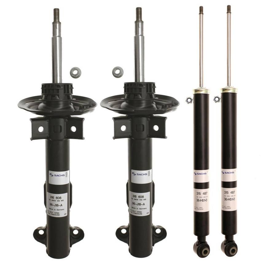 Suspension Strut and Shock Absorber Assembly Kit – Front and Rear